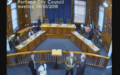 Portland City Council 8-1-16