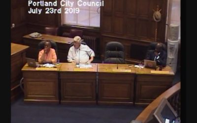 Portland City Council Workshop 7/23/19