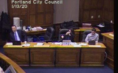 Portland City Council 1/13/20