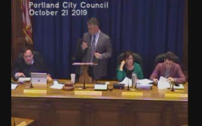 Portland City Council 10/21/19