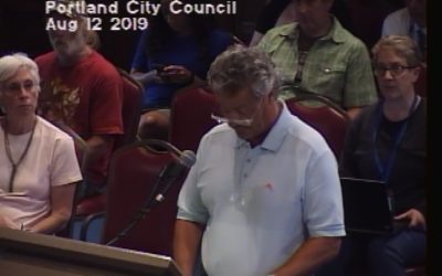 Portland City Council Special Meeting 8/12/19