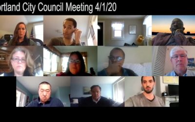 Portland City Council – 4/1/20