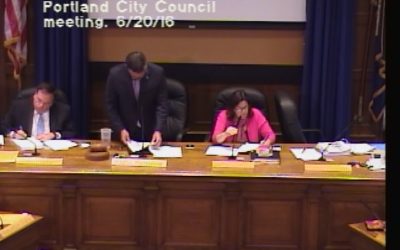 Portland City Council 6-20-16