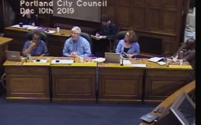 Portland City Council – 12/1/0/19