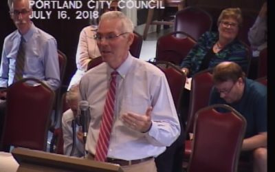 Portland City Council Meeting – 7/16/18