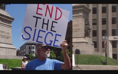 Portland Rally For Gaza