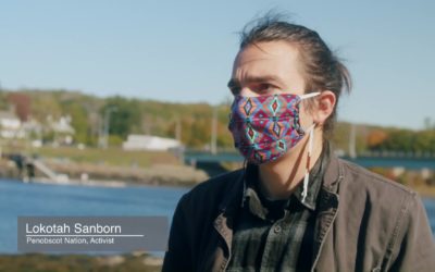 Water Ceremony against leachate pollution of Penobscot River
