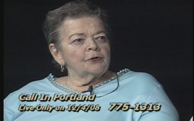 Call in Portland – December 2008