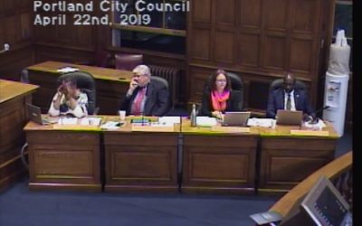 Portland City Council – 4/22/19