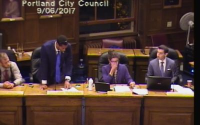 Portland City Council 9/6/17