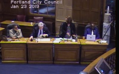 Portland City Council Meeting 1/23/19