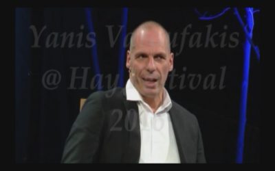 Film for Justice – Yanis Varoufakis at the Hay Festival 2016