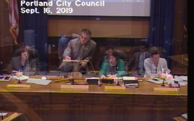 Portland City Council – 9/16/19