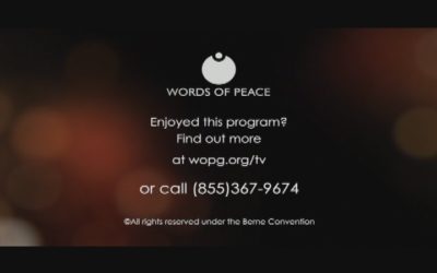 Words of Peace – show S14-E01 The Journey of Life