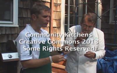 Community Kitchens with Waynflete Headmaster Geoffrey Wagg