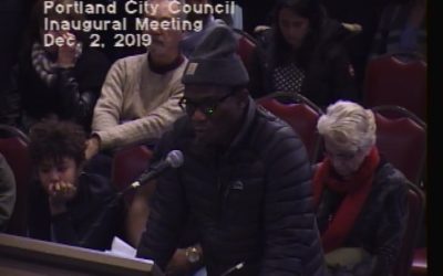 Portland City Council Inauguration – 12/2/19