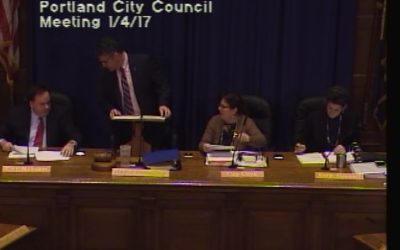 Portland City Council – 1/4/17