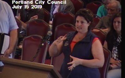 Portland City Council Special Meeting 7/15/19