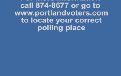 Portland May 2014 Voter Information