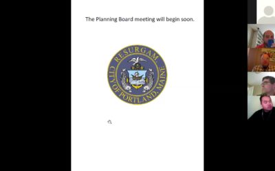 Portland Planning Board 5/26/20