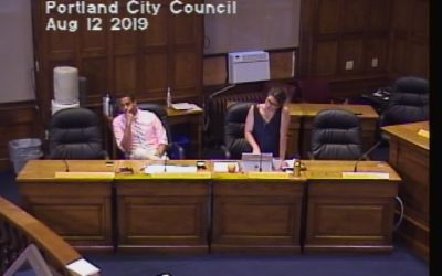 Portland City Council Regular Meeting – 8/12/19