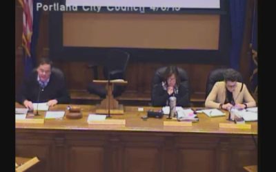 Portland City Council 4/8/19