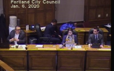 Portland City Council Meeting – 1/6/20