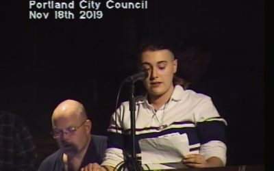 Portland City Council – 11/18/19