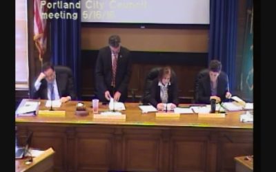 Portland City Council – 5-16-16