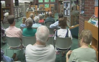 Colin Woodard at the Scarborough Public Library
