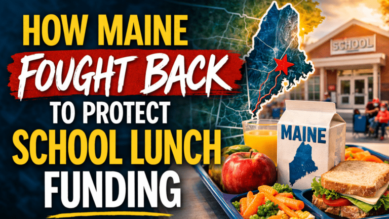 How Maine Fought Back to Protect School Lunch Funding | Rescuing the Rule of Law